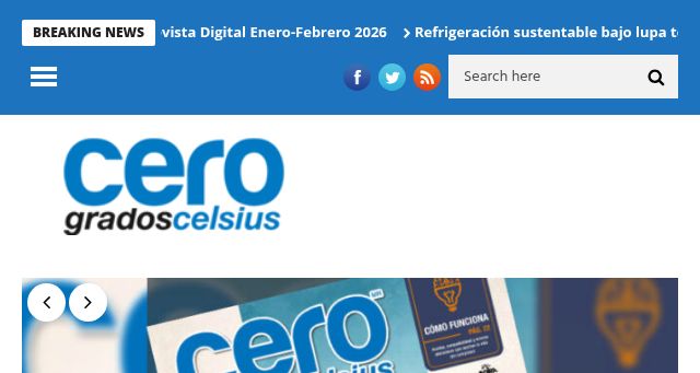 Screenshot of 0grados.com