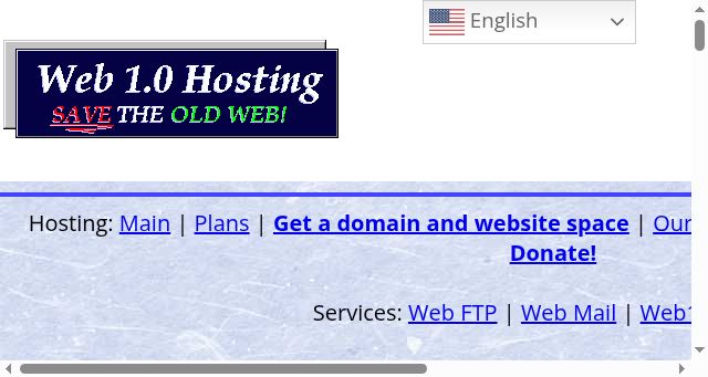 Screenshot of 0hosting.net