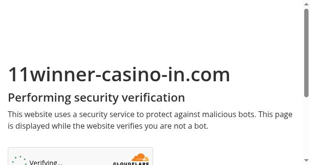 Screenshot of 11winner-casino-in.com