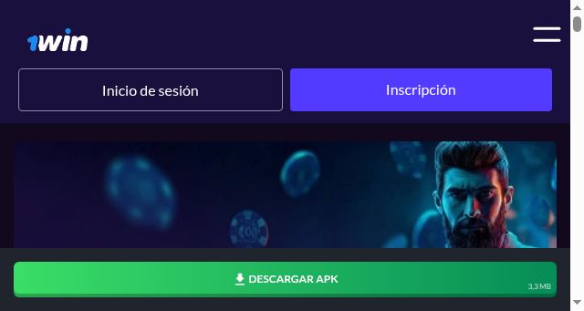 Screenshot of 1win.com.ve