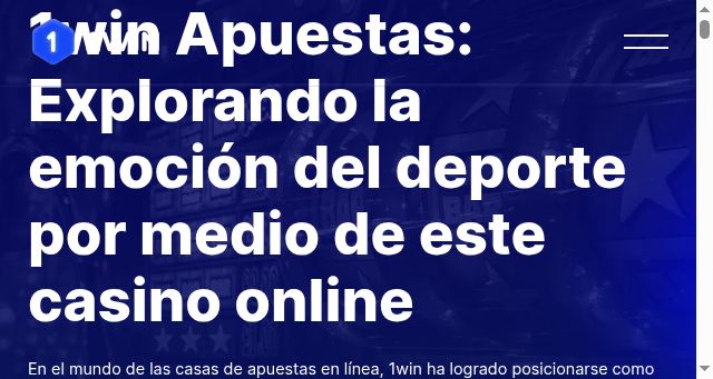 Screenshot of 1win.cr