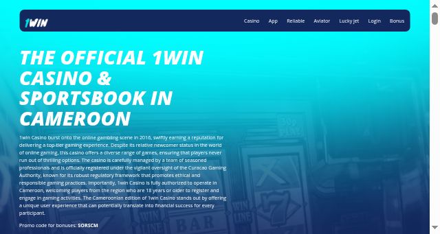 Screenshot of 1win1.cm