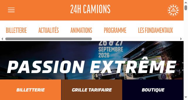 Screenshot of 24h-camions.com