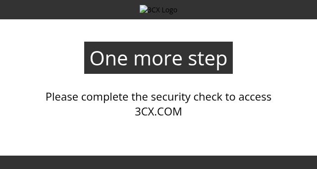 Screenshot of 3cx.com