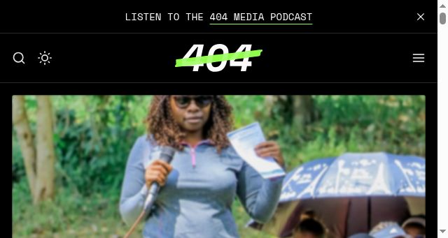 Screenshot of 404media.co