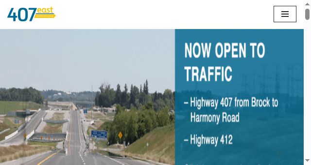Screenshot of 407eastphase1.ca