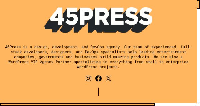 Screenshot of 45press.com