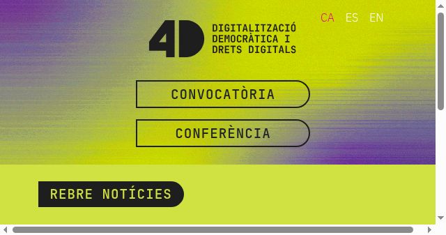 Screenshot of 4d.cat