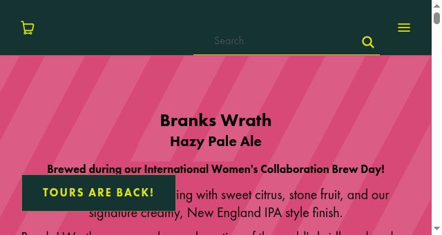 Screenshot of 71brewing.com