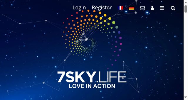 Screenshot of 7sky.life