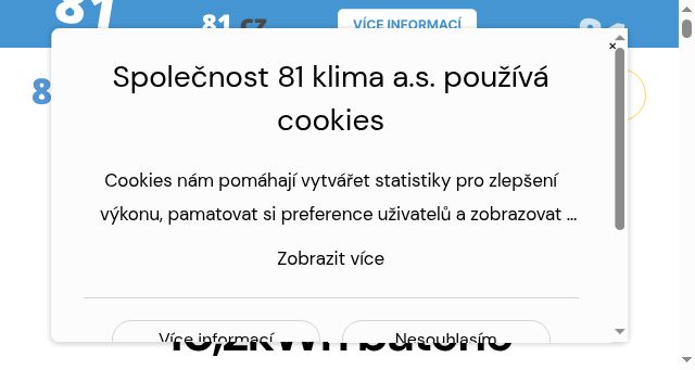 Screenshot of 81energy.cz