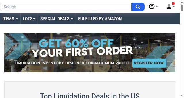 Screenshot of 888lots.com