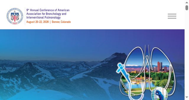 Screenshot of aabipconference.com