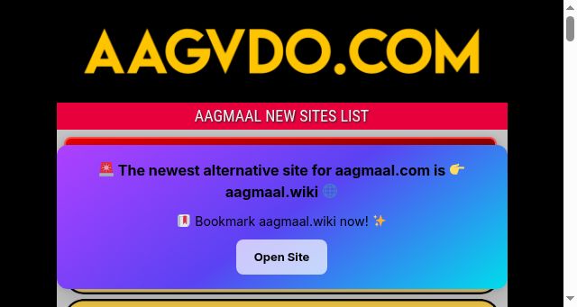 Screenshot of aagvdo.com