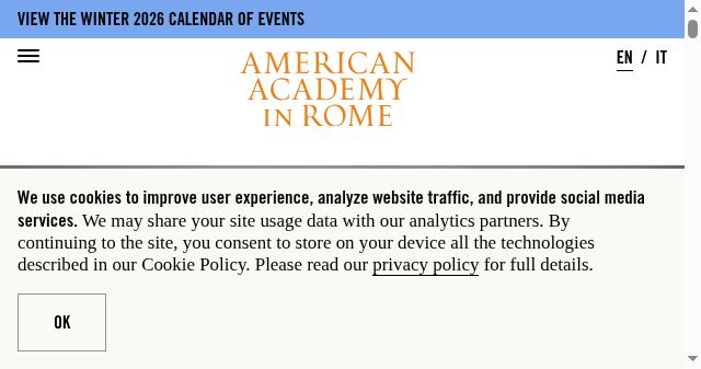 Screenshot of aarome.org