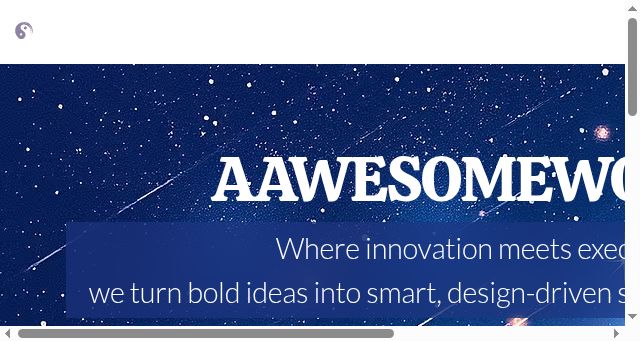 Screenshot of aawesomeworld.org