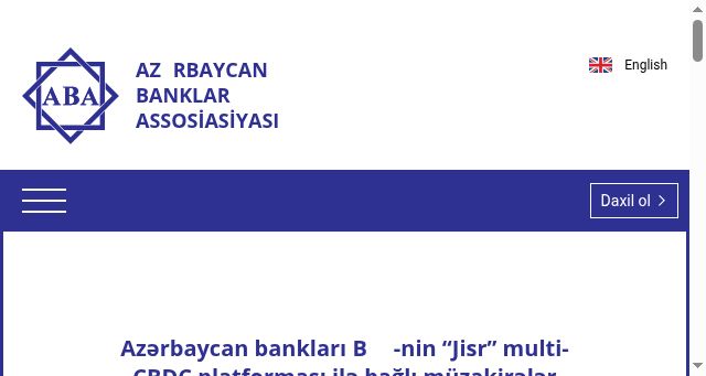 Screenshot of aba.az