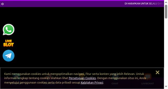 Screenshot of abadi777.com