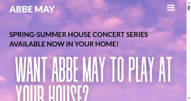 Screenshot of abbemay.com