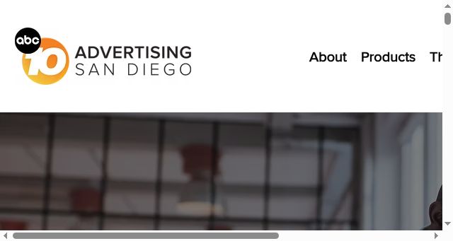 Screenshot of abc10advertising.com