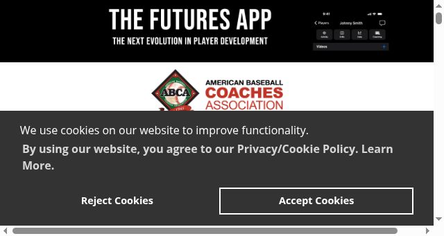 Screenshot of abca.org