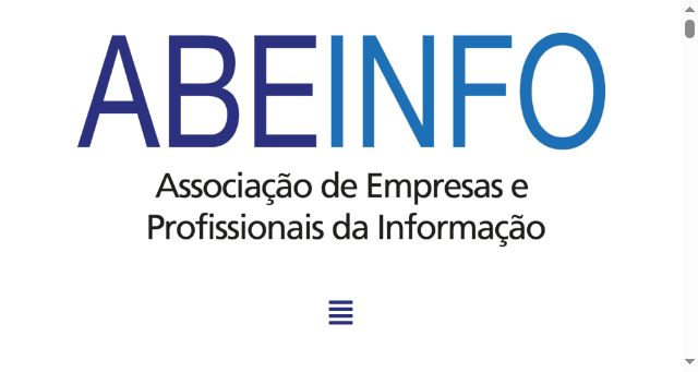 Screenshot of abeinfo.com.br