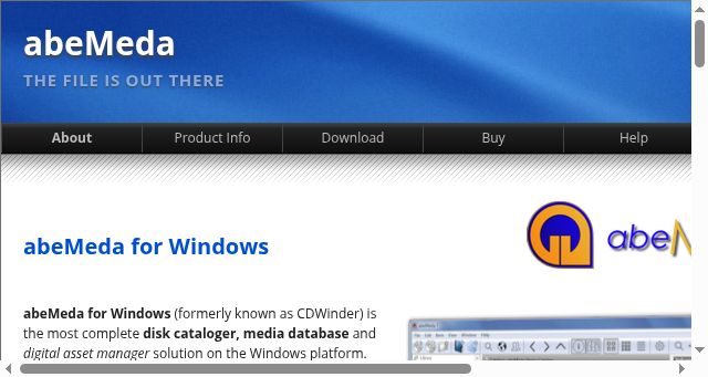 Screenshot of abemeda.com