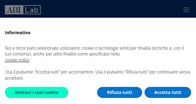 Screenshot of abilab.it