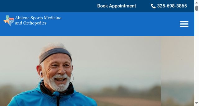 Screenshot of abilenesportsmed.com