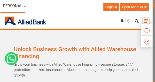 Screenshot of abl.com