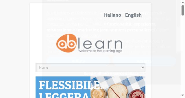 Screenshot of ablearn.it