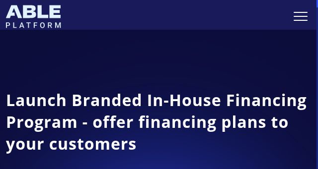 Screenshot of ableplatform.io