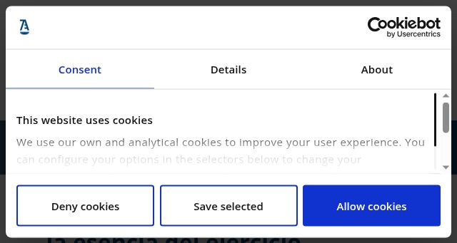 Screenshot of abogacia.es