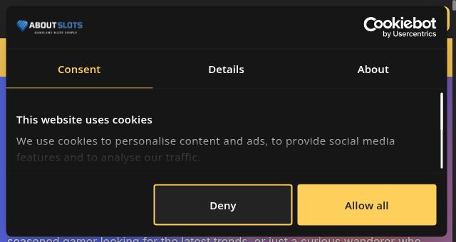 Screenshot of aboutslots.com