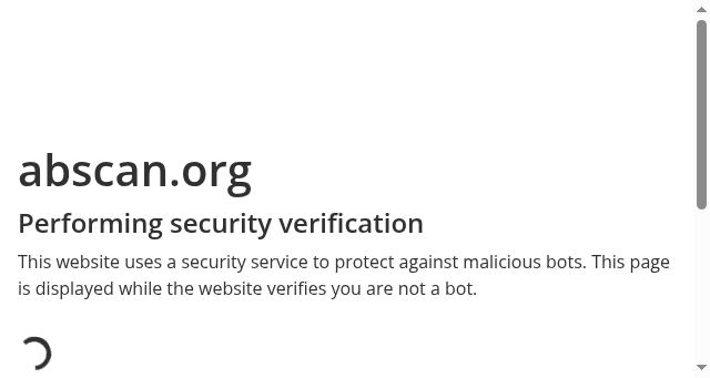 Screenshot of abscan.org