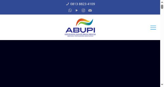 Screenshot of abupi.or.id