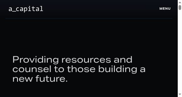 Screenshot of acapital.com