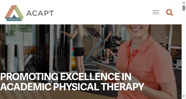 Screenshot of acapt.org