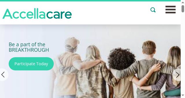 Screenshot of accellacare.us