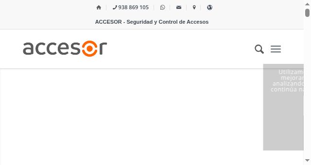 Screenshot of accesor.com