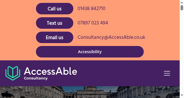 Screenshot of accessableconsultancy.co.uk