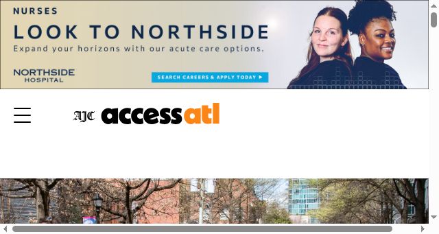 Screenshot of accessatlanta.com