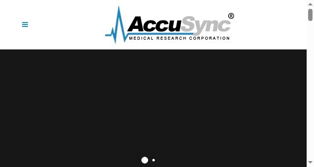 Screenshot of accusync.com