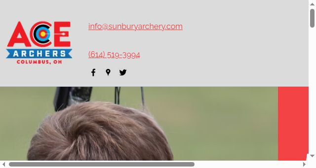 Screenshot of acearchery.org