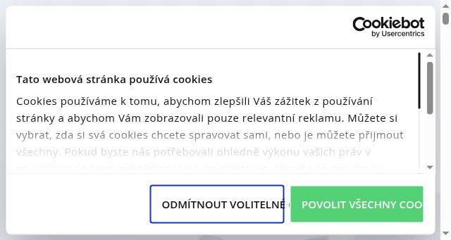 Screenshot of acema.cz