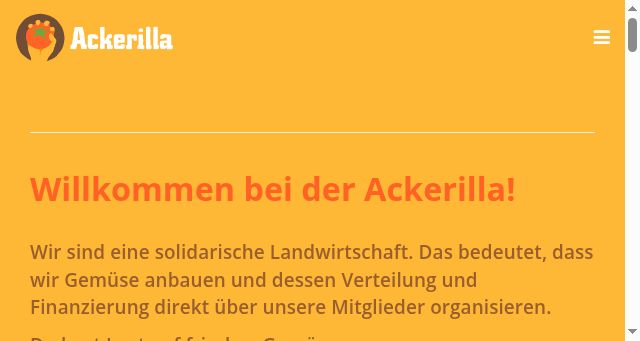 Screenshot of ackerilla.de