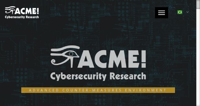 Screenshot of acmesecurity.org