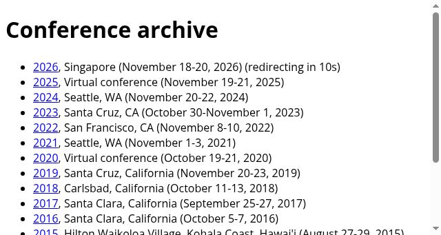 Screenshot of acmsocc.org