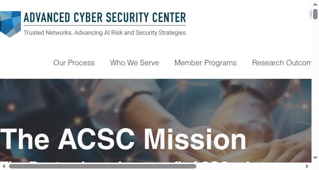 Screenshot of acscenter.org