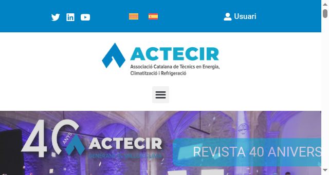 Screenshot of actecir.cat